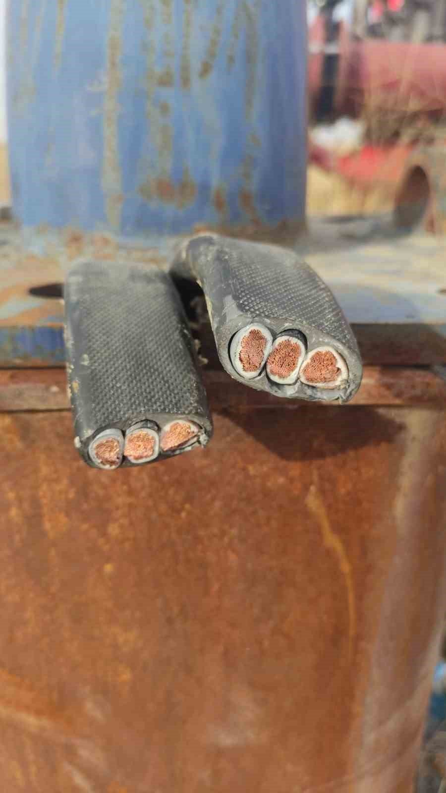 Karaman’da 2 Yılda 10 Su Kuyusundan Bakır Kablosu Çalan Şüpheli Yakalandı