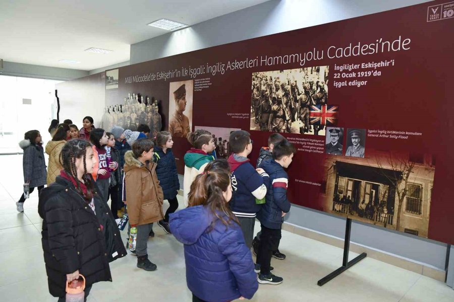Öğrenciler Eskişehir’in Milli Mücadele Yıllarını Öğreniyor