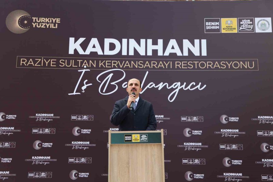 Kadınhanı Raziye Sultan Hanı Restorasyonu Başladı