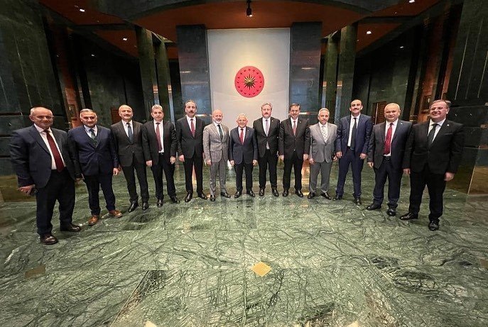 Başkan Büyükkılıç, Cumhurbaşkanı Erdoğan İle Görüştü