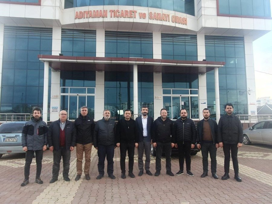 Kayseri Osb Heyeti Adıyaman’da Vali Çiçek’le Buluştu