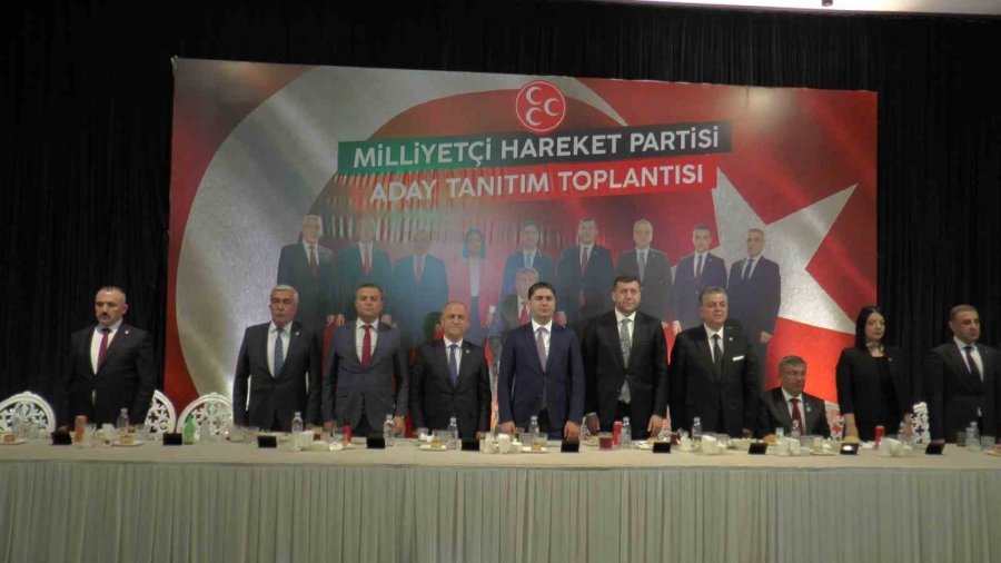 Mhp’li Özdemir: “türk Milletiyle Bir Ve Beraber Olamayanlar Türk Milletinin Hasımlarıyla Kol Kola Girmişler”