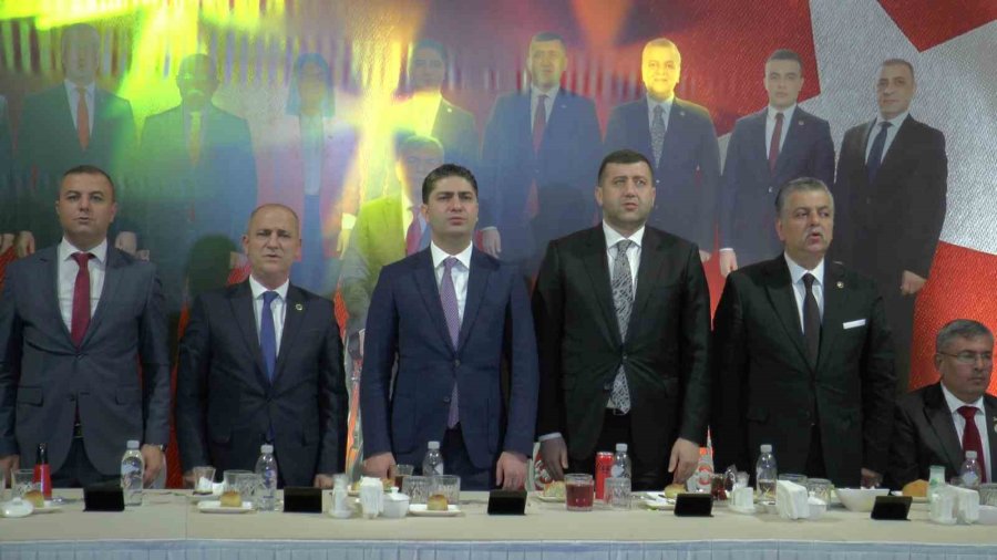 Mhp’li Özdemir: “türk Milletiyle Bir Ve Beraber Olamayanlar Türk Milletinin Hasımlarıyla Kol Kola Girmişler”