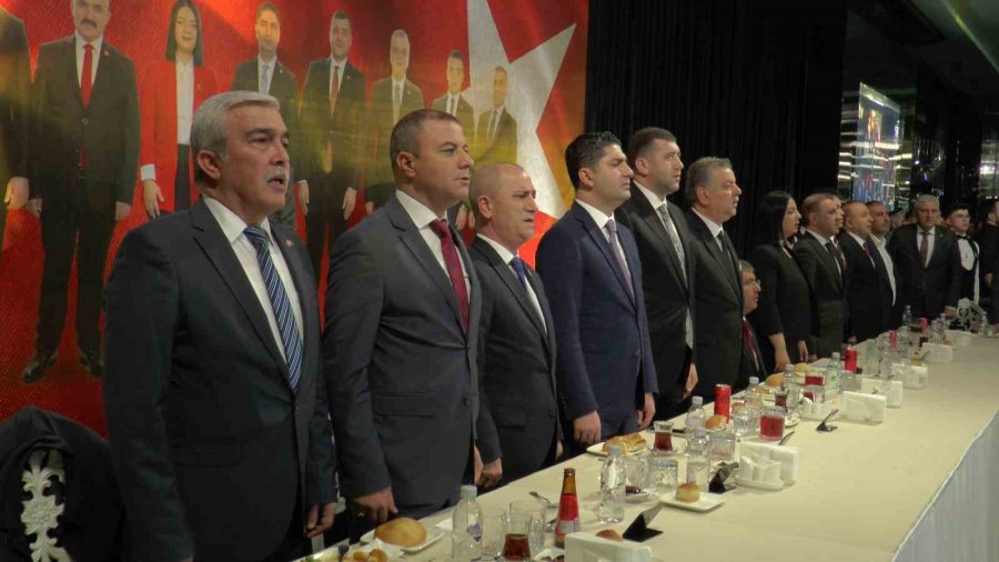 Mhp’li Özdemir: “türk Milletiyle Bir Ve Beraber Olamayanlar Türk Milletinin Hasımlarıyla Kol Kola Girmişler”