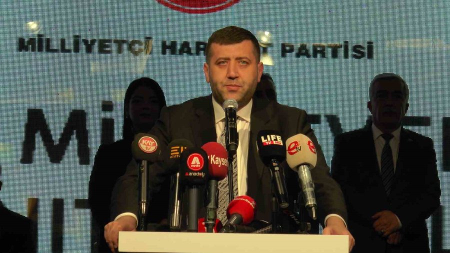 Mhp’li Özdemir: “türk Milletiyle Bir Ve Beraber Olamayanlar Türk Milletinin Hasımlarıyla Kol Kola Girmişler”