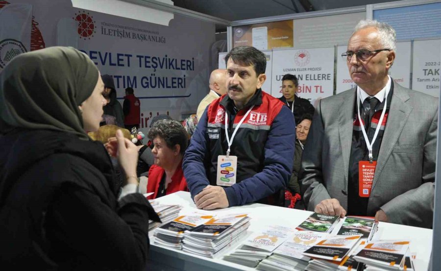 İl Tarım Ve Orman Müdürlüğü “devlet Teşvikleri Tanıtım Günleri” Fuarına Katıldı