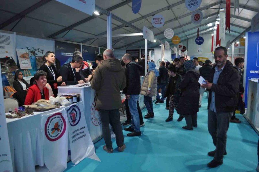 “devlet Teşvikleri Tanıtım Günleri” Fuarında Büyük Kalabalık Oluştu