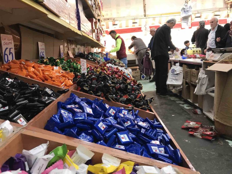 Bayramlık İkramlar İçin Alışveriş Yoğunluğu Başladı