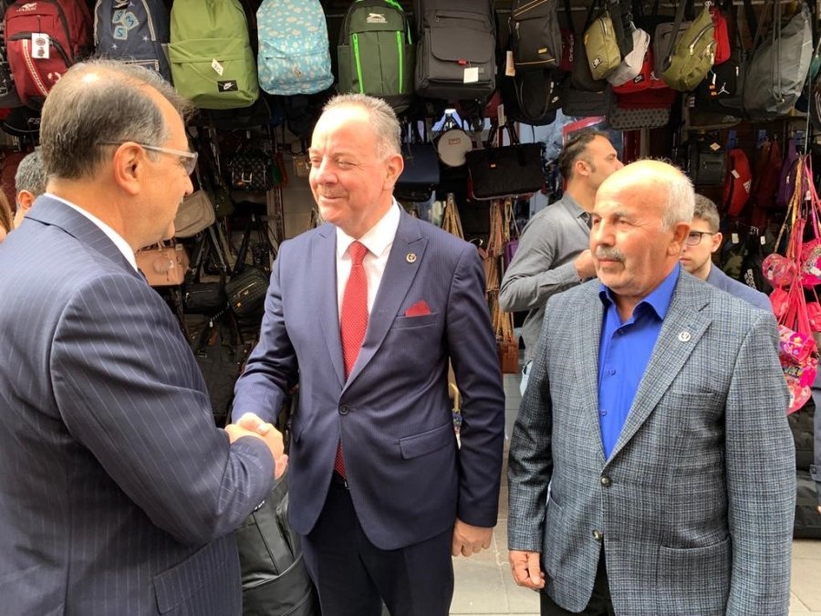 Bakan Dönmez’den Cumhur İttifakı Ortaklarına Ziyaret