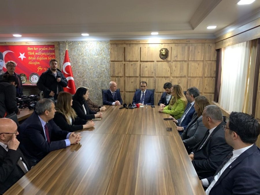 Bakan Dönmez’den Cumhur İttifakı Ortaklarına Ziyaret