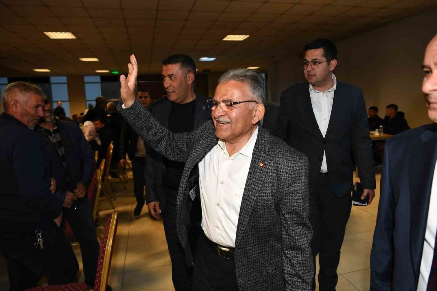 Bakan Akar Ve Başkan Büyükkılıç’tan İlçelere Çıkarma