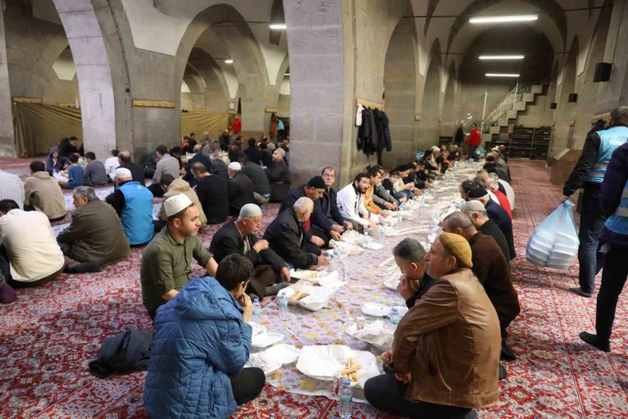 Melikgazi’de Sahur Buluşması