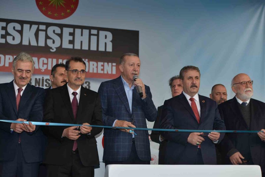 Cumhurbaşkanı Erdoğan Eskişehir’de 2 Yeni Müjde Verdi