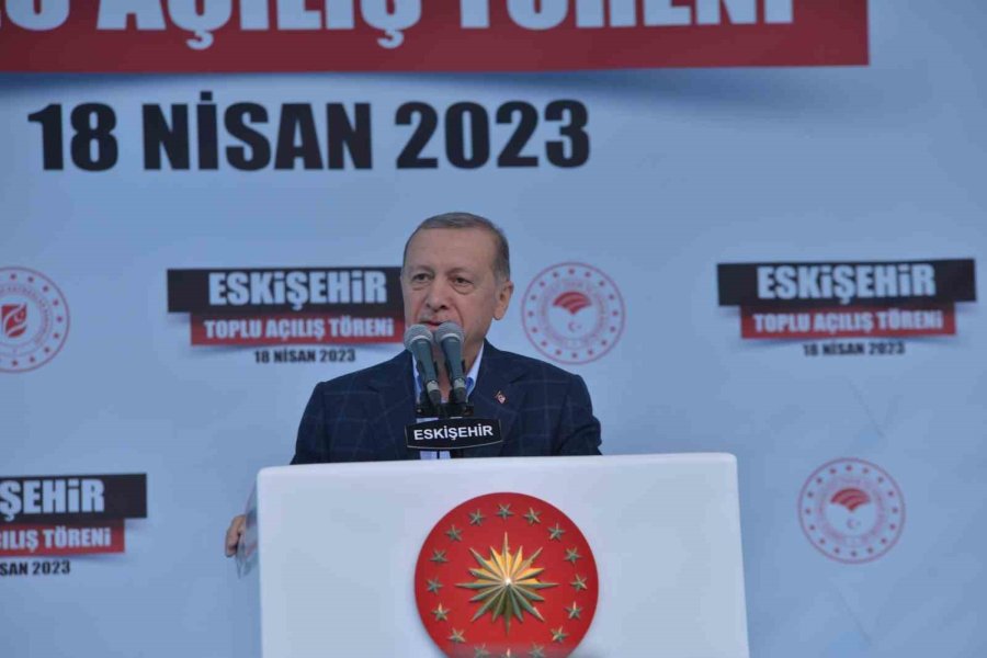 Cumhurbaşkanı Erdoğan Eskişehir’de 2 Yeni Müjde Verdi