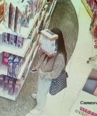 Bin 100 Lira Değerinde Oyuncak Çalan Kadın Güvenlik Kamerasına Yakalandı