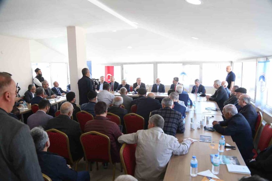 Bakan Akar Ve Başkan Büyükkılıç’tan Stk’lara ‘bayram’ Ziyareti