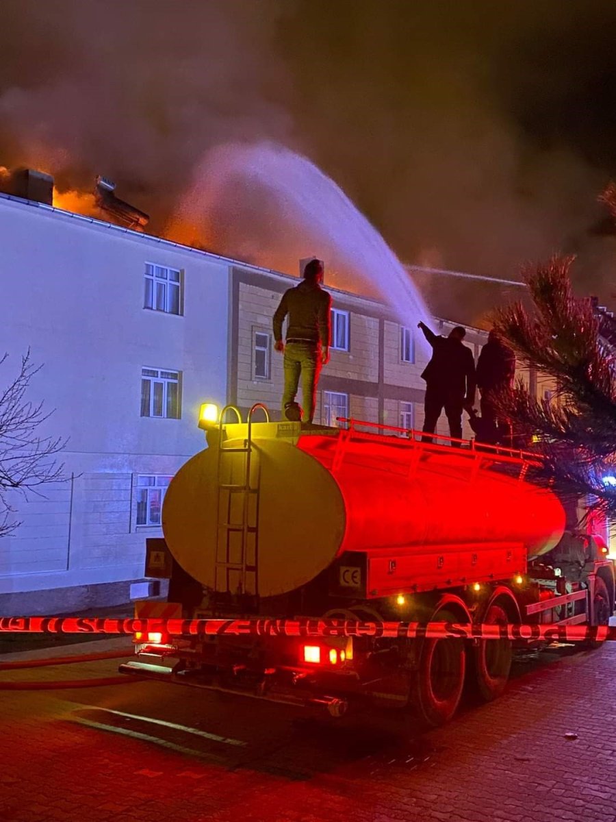 Bünyan’da Korkutan Yangın