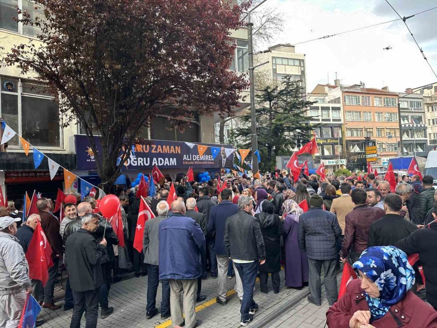 Bakan Dönmez, Eskişehir’de Seçim Bürosu Açılışına Katıldı