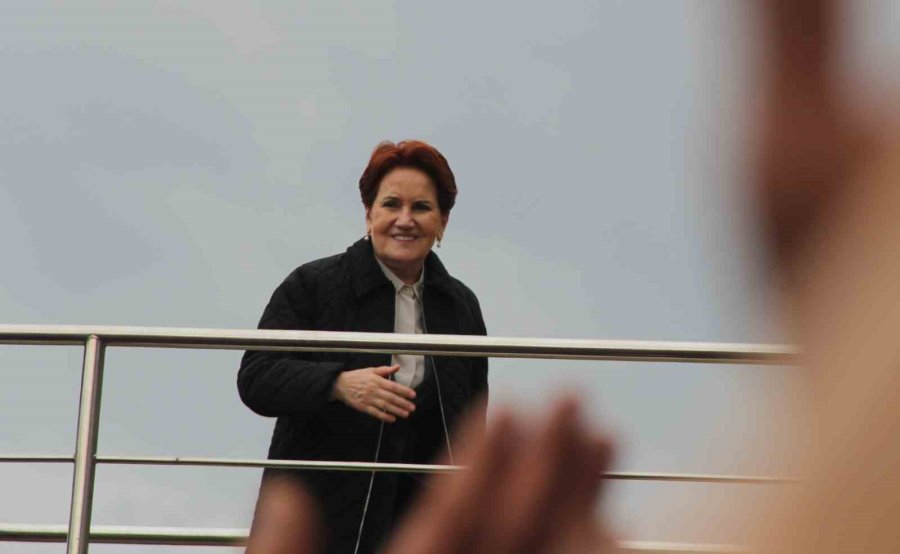 İyi Parti Genel Başkanı Akşener, Konya’da