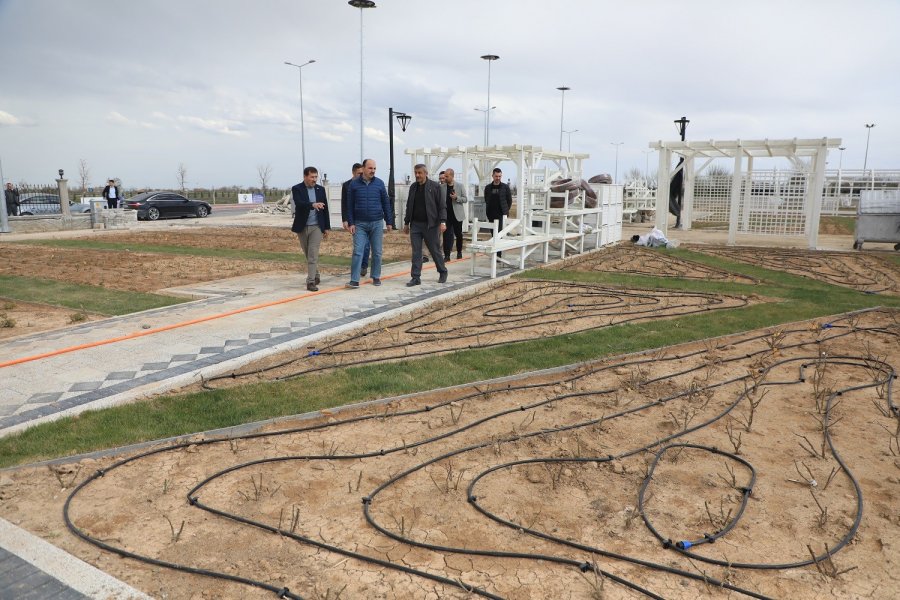Konya’nın Güzelliğine Güzellik Katacak Karatay Gül Bahçesi’nde Sona Doğru