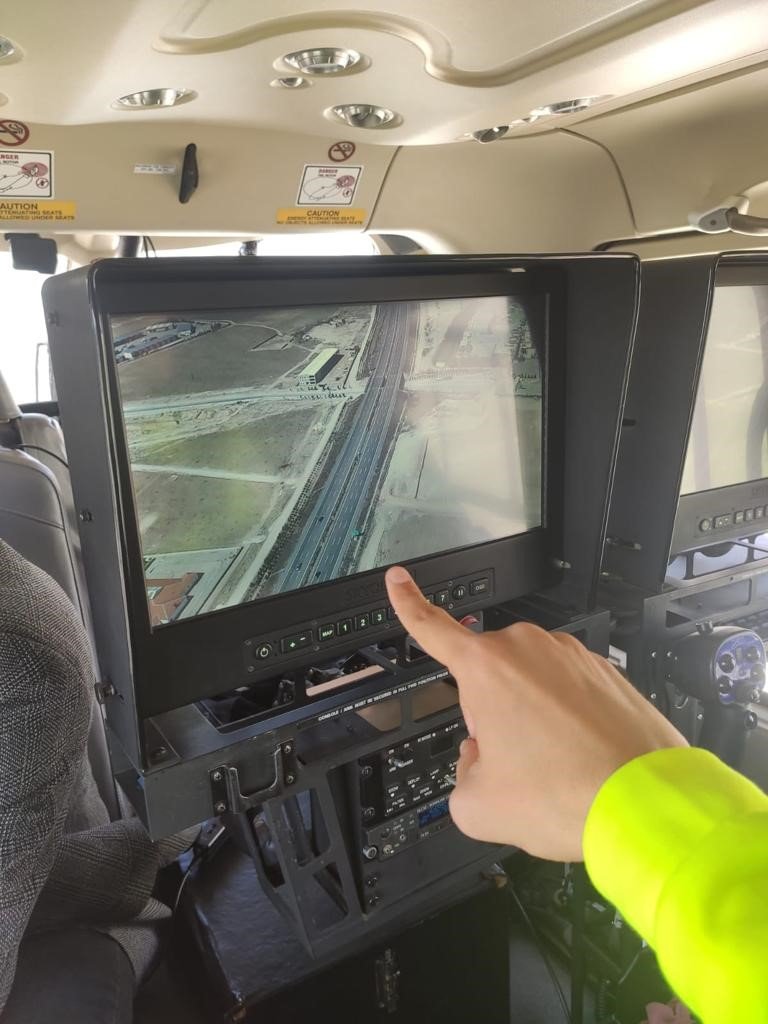 Niğde’de Helikopterli Trafik Denetimi Yapıldı