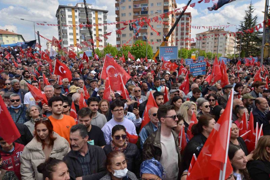 Kemal Kılıçdaroğlu Ve Mansur Yavaş, Eskişehirliler İle Bir Araya Geldi