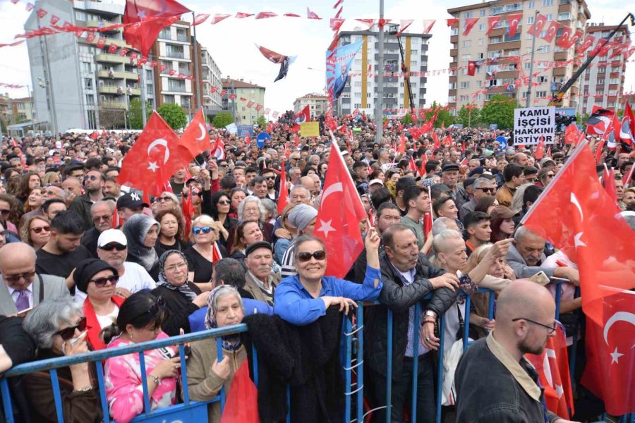 Kemal Kılıçdaroğlu Ve Mansur Yavaş, Eskişehirliler İle Bir Araya Geldi