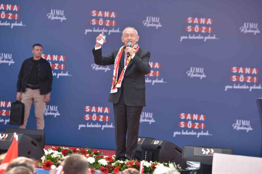 Kemal Kılıçdaroğlu Ve Mansur Yavaş, Eskişehirliler İle Bir Araya Geldi