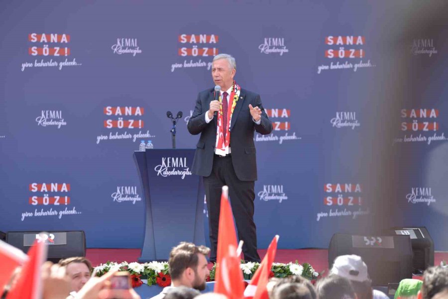 Kemal Kılıçdaroğlu Ve Mansur Yavaş, Eskişehirliler İle Bir Araya Geldi