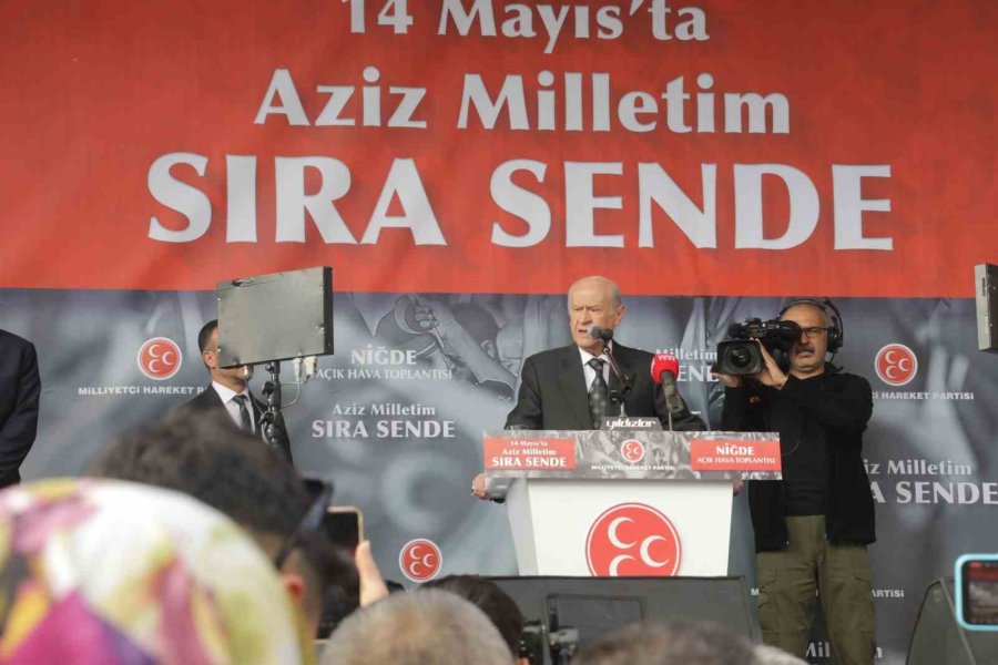 Bahçeli: "biden’ın İftirasını Reddediyor, Tüm Gücümle Kınıyorum"