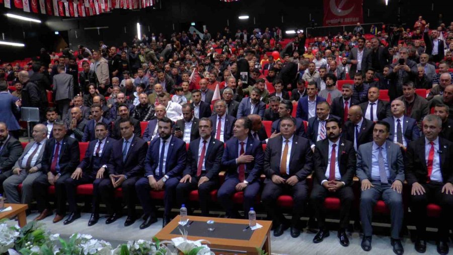 Fatih Erbakan: “7’li Masa Denilen Karanlık Bir Blokla Karşı Karşıyayız”