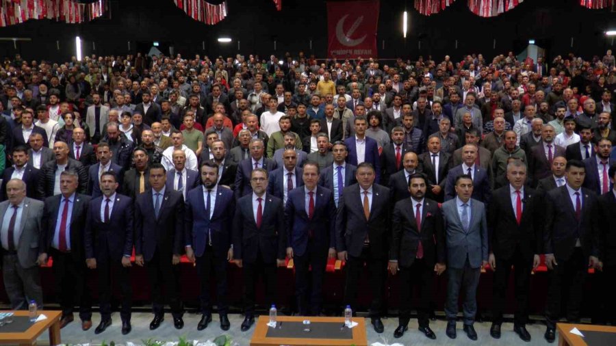 Fatih Erbakan: “7’li Masa Denilen Karanlık Bir Blokla Karşı Karşıyayız”