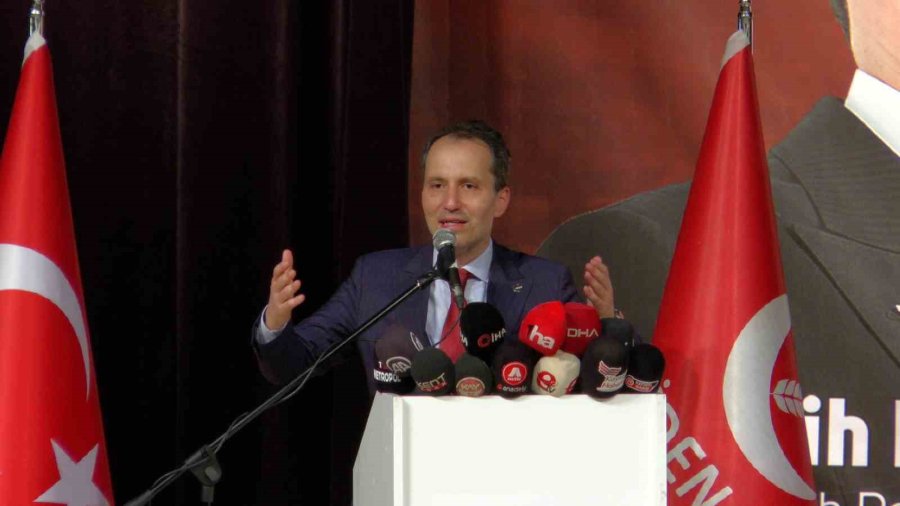 Fatih Erbakan: “7’li Masa Denilen Karanlık Bir Blokla Karşı Karşıyayız”