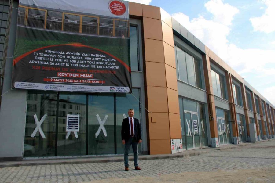 Emlak Yönetim Mobilyakent’te 26 İş Yerini İhale İle Satacak