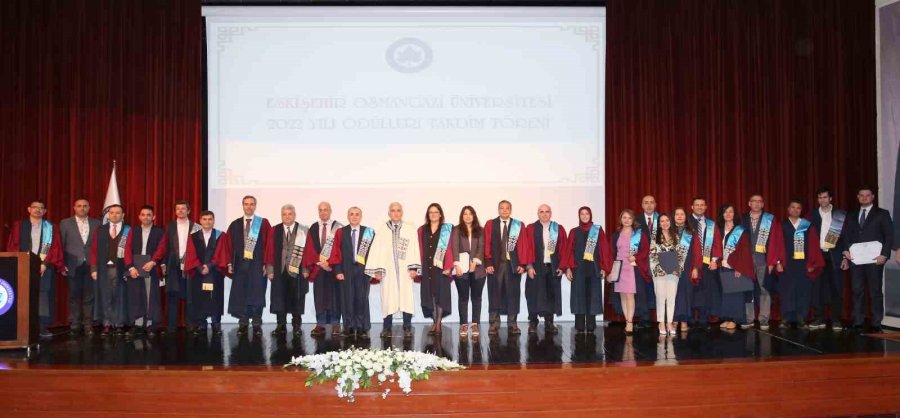 Esogü 2022 Yılı Ödülleri Sahiplerini Buldu