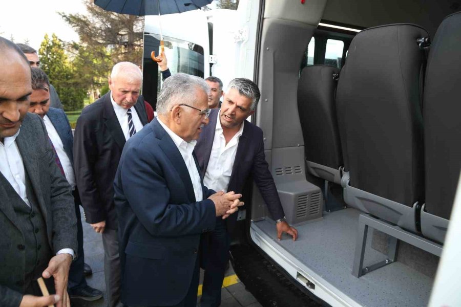 Başkan Büyükkılıç’tan İlçelere Daha Modern Ve Konforlu Ulaşım