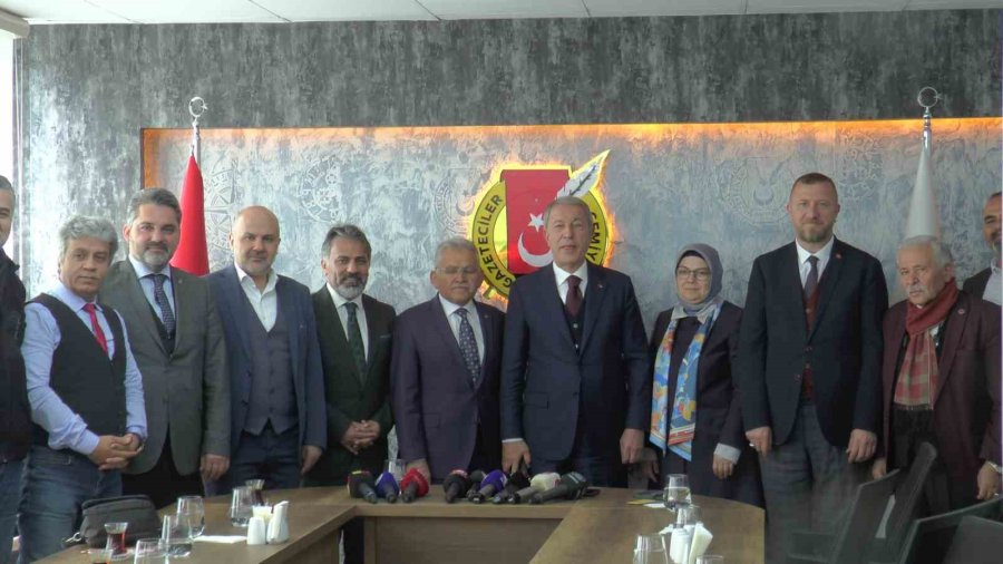 Bakan Akar: “yunanistan’la Problemlerin Hukuk Çerçevesinde Çözülmesinde Samimiyiz Ve Ciddiyiz”