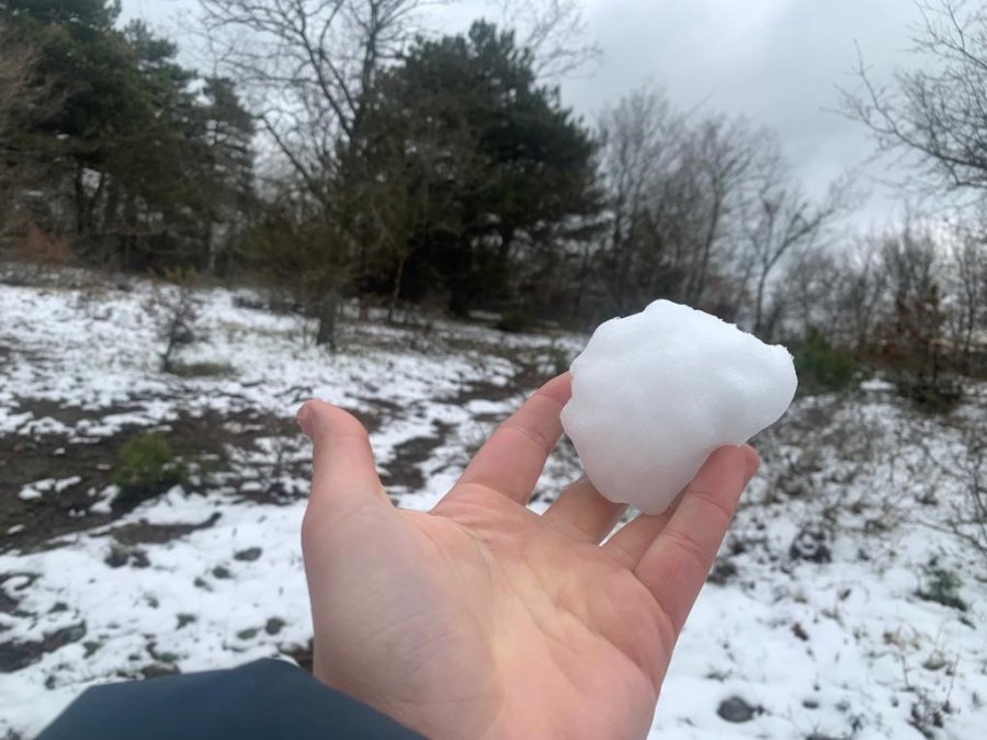 Eskişehir’de Nisan Ayında Kar Sürprizi