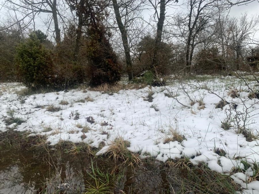 Eskişehir’de Nisan Ayında Kar Sürprizi