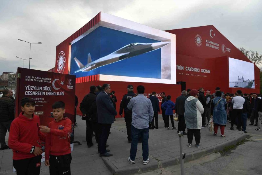 Kayserililerden Msb Dijital Gösterim Merkezi’ne Yoğun İlgi