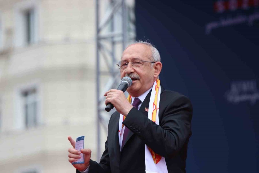 Kılıçdaroğlu: “herkesin Caddelerde Huzur İçinde Gezdiği Bir Ülke İnşa Edeceğiz”