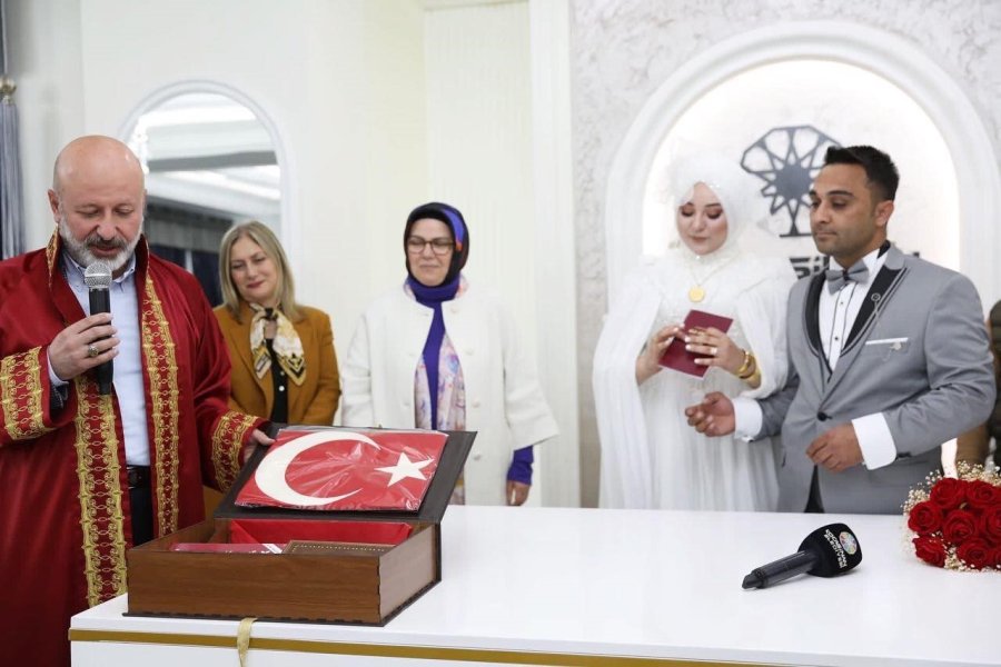 Kocasinan’da Yeni Nikah Salonu Açıldı