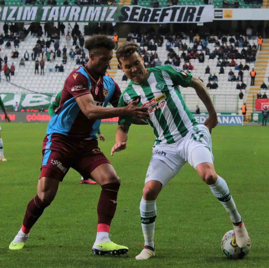 Spor Toto Süper Lig: Konyaspor: 2 - Trabzonspor: 1 (maç Sonucu)