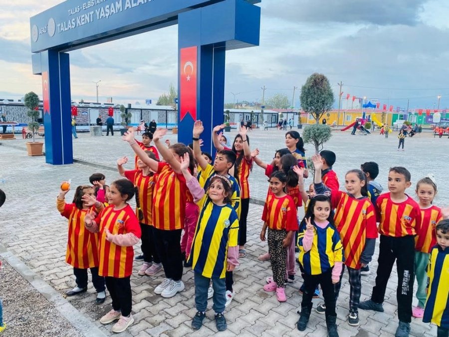 Talasgücü Belediyespor Moral Aşıladı