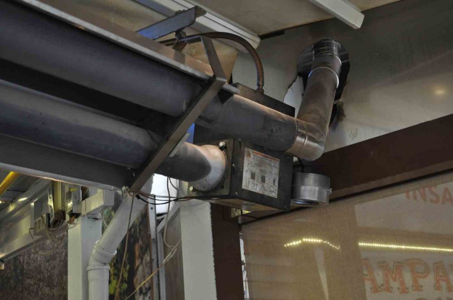 Hava Sıcaklıklarının Düşmesiyle Vatandaşlar Kafelerde Isıtıcı Açtırdı