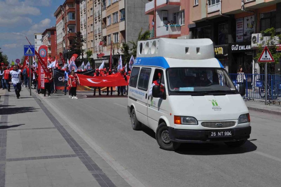 Eskişehir’de 1 Mayıs Coşkuyla Kutlandı