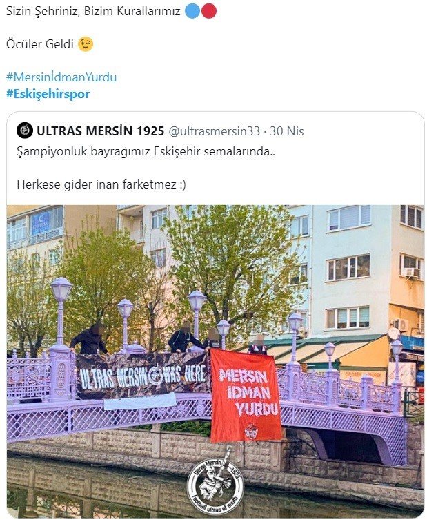 Eskişehirspor - Yeni Mersin İ.y. Maçında Yaşanan Olaylarda Polisler Yaralanırken, Stat Zarar Gördü