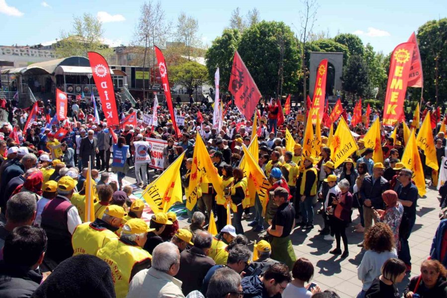 Kayseri’de 1 Mayıs Coşkusu