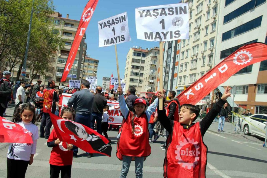 Kayseri’de 1 Mayıs Coşkusu