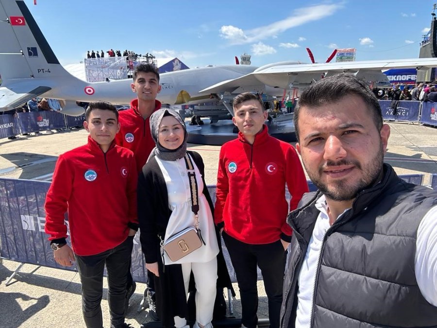 Büyükşehir Kaymek Öğrencileri, Teknofest 2023’ün Heyecanını Yaşadı